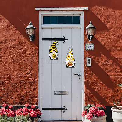 Bumble Bee Gnomes Door Sign