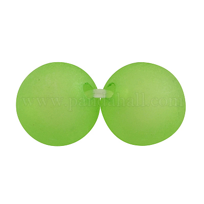 Perles en acrylique mat&nbsp;FACR-Q006-20mm-M-1