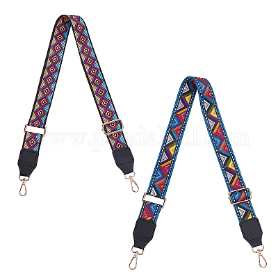 Colorful Wide Purse Strap Long Shoulder Bag Strap Replacement Bag  Accessories