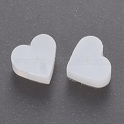 Clear Silicone Earring backs 5.2mm Ear Clutch Earnut