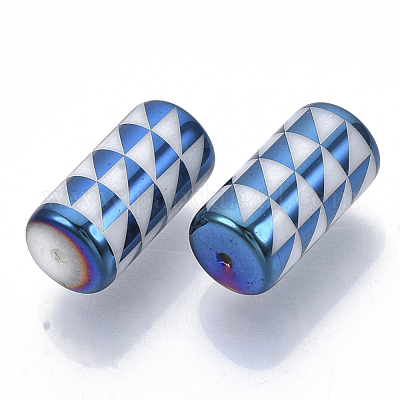 Abalorios de vidrio electroplate&nbsp;EGLA-N003-05B-1
