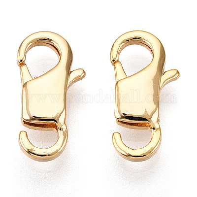 Chiusure moschettone in ottone&nbsp;KK-N254-09G-1