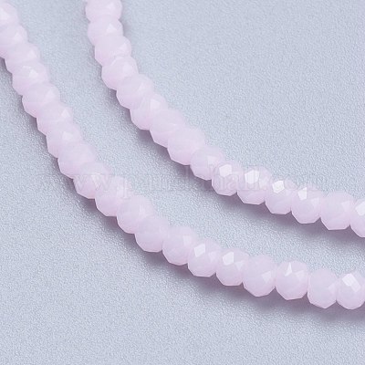 Chapelets de perles en verre imitation jade&nbsp;GLAA-F078-C01-1