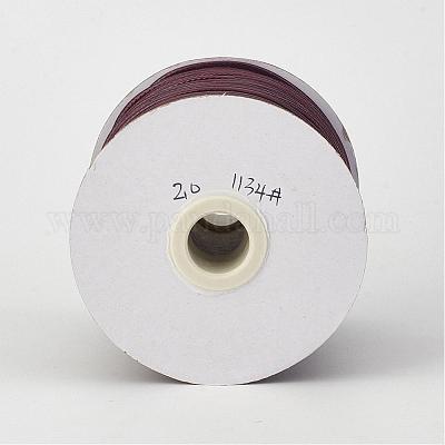 Cordon en polyester ciré coréen écologique&nbsp;YC-P002-3mm-1134-1