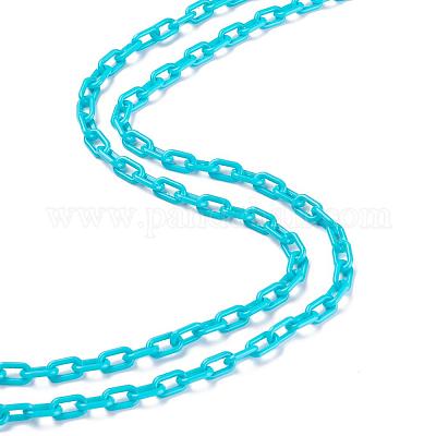 Undurchsichtige Acrylkabelketten&nbsp;SACR-N010-002C-1
