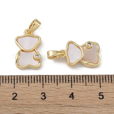 Pendenti in ottone&nbsp;KK-G497-15G-1