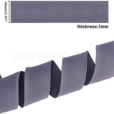 SUPERFINDINGS 16m Wide Dark Gray Elastic Band Ultra Wide Thick Flat Elastic  Band Webbing Garment Sewing Accessories for Sewing Craft Accessories