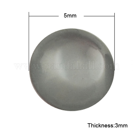 Resin Cabochons CRES-R062-5mm-29-1