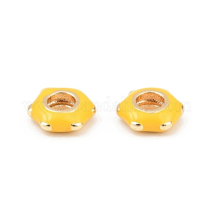 Perles en laiton&nbsp;KK-H524-15G-01-1