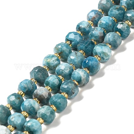 Chapelets de perles en apatite naturelle G-P508-A15-01-1