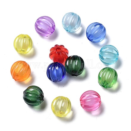 Transparent Acrylic Beads TACR-S089-10mm-M-1