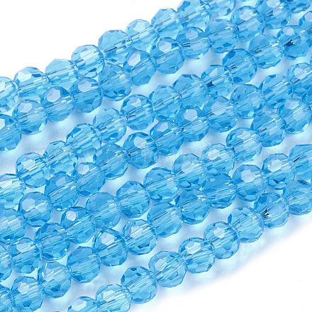 Chapelets de perles en verre EGLA-J042-4mm-07-1