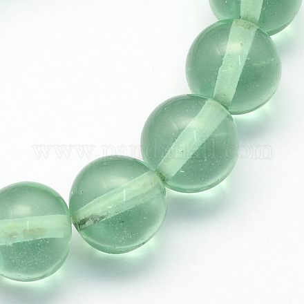 Green Watermelon Stone Glass Beads Strands G-S143-8mm-1
