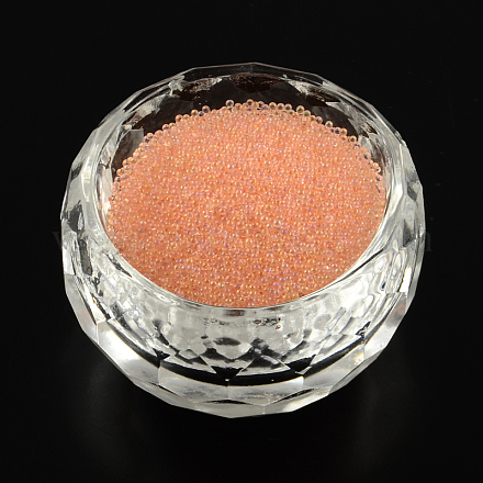 Ab-plaqué couleur décoration de mini perles de verre d'art d'ongle 3d bricolage MRMJ-R038-D02-1