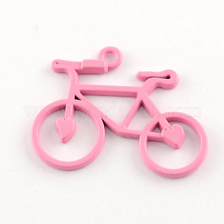 Lovely Bike/Bicycle Pendants for Necklace Making PALLOY-4758-05A-LF-1