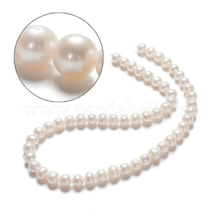 Natural Cultured Freshwater Pearl Beads Strands PEAR-R063-16-1