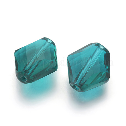Abalorios de cristal austriaco de imitación X-SWAR-F080-12x14mm-24-1
