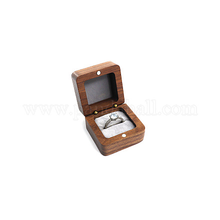 Magnetic Wooden Ring Storage Boxes WOCR-PW0001-068E-1