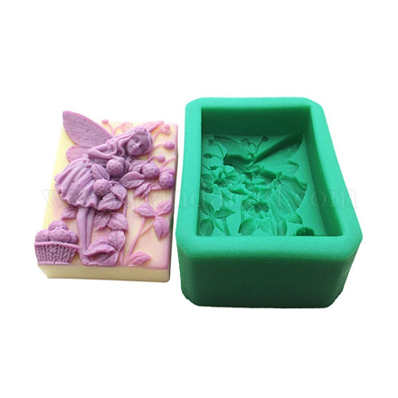 Moules en silicone pour savon rectangle SOAP-PW0001-057E-1