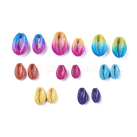 Perles en cauris SHEL-X0004-04-1