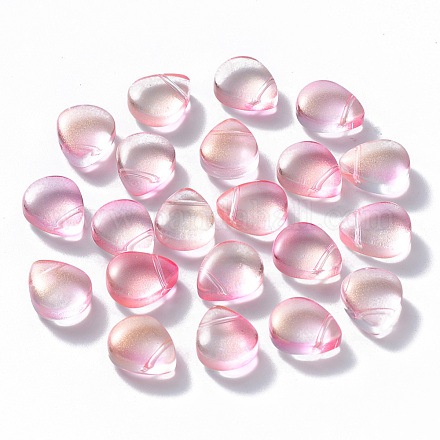 Perlas de vidrio pintado en aerosol transparente GLAA-T016-29A-1