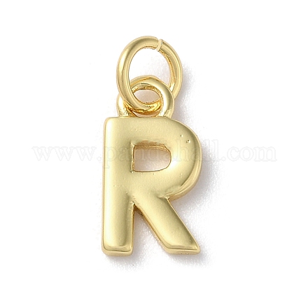 Rack Plating Brass Pendants KK-P245-06G-R-1