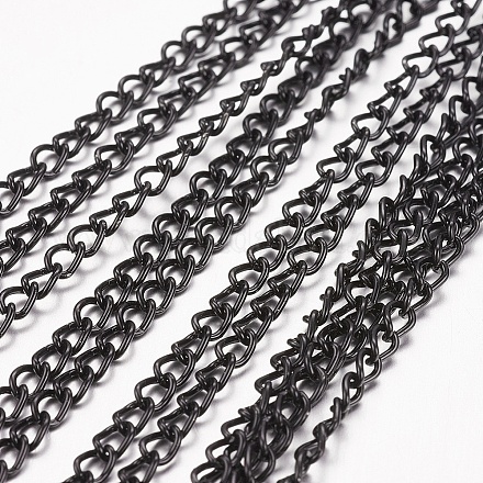 Spray Painted Iron Twisted Chains CH-L001-12B-1
