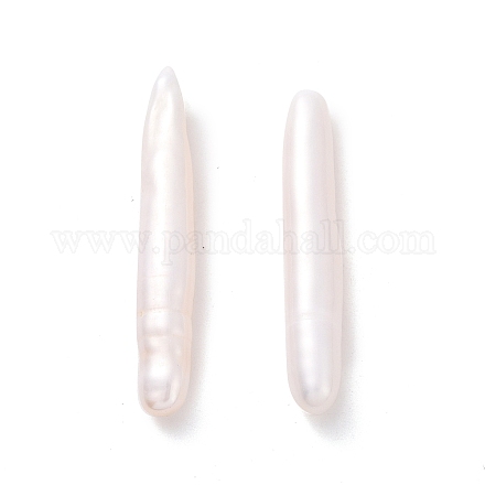 Perlas naturales abalorios de agua dulce cultivadas PEAR-P003-44-1