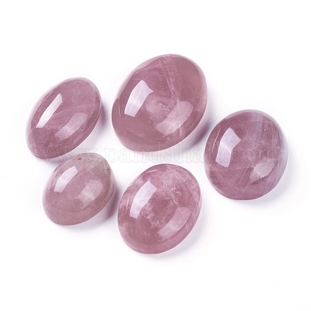 Cabochons de quartz rose naturel G-L510-03M-1