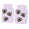 Acrylic Pendants, Bottle, Bees, 40x25mm