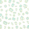 Glass Steel Claw Sew on Rhinestone, Multi-Strand Links, Mixed Shapes, Aquamarine, 8~18.5x8~18x5~8mm, 50pcs/set.