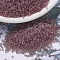 MIYUKI Delica Beads, Cylinder, Japanese Seed Beads, 11/0, (DB0765) Matte Transparent Smoky Amethyst, 1.3x1.6mm, Hole: 0.8mm, about 20000pcs/bag, 100g/bag