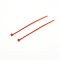 Plastic Cable Ties, Tie Wraps, Zip Ties, FireBrick, 100x4.5x3.5mm, 100pcs/bag