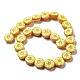Brins de perles en émail au chalumeau faits à la main LAMP-A001-F04-4