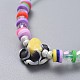 Adjustable Nylon Thread Kid Braided Beads Bracelets BJEW-JB04453-M-4