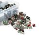 340Pcs 4 Sizes Natural African Bloodstone Beads G-LS0001-32-2