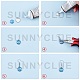 Sunnyclue DIY Ohrring machen Kits DIY-SC0011-25P-6