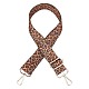 Bretelles de sac à motif léopard en polyester FIND-WH0001-29-1
