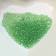 Transparent Glass Seed Beads SEED-WH0001-A12-1