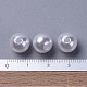 Branelli acrilici rotondi della perla di gioielli fai da te e bracciali X-PACR-10D-1-4