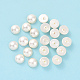 Perles de coquille semi-percée BSHE-G011-01-12mm-3