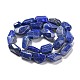 Chapelets de perles en lapis-lazuli naturel G-R474-005-3