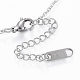304 Stainless Steel Pendant Necklaces NJEW-H469-16P-3