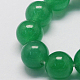 Chapelets de perles de jade naturel G-R165-10mm-14-1