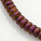 Electroplate Non-magnetic Synthetic Hematite Beads Strands G-J216C-09-1