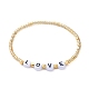 Perles de rocaille de verre étirer bracelets BJEW-JB05245-2