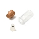 Halloween-Anhänger aus Glas-Wunschflaschen&nbsp;IFIN-P041-02P-01-2