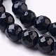 Chapelets de perles en jade de malaisie naturelle G-K288-8mm-02-3