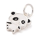 Panda Shape 925 Sterling Silver Charms STER-F056-03S-03-2