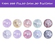 500 pz 10 colori perline di vetro crackle GLAA-SZ0001-56-3